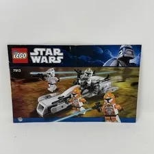 LEGO INSTRUCTIONS 7913 Star Wars Clone Trooper Battle Pack Manual Book Booklet