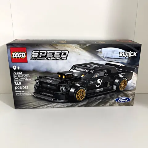 LEGO Speed Champions Ken Block’s 1965 Ford Mustang Hoonicorn 77262 345pcs 9+