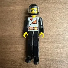 LEGO Technic Racing Team 3.5" Figure 8714 Minifig Loose with Helmet Vintage 1993
