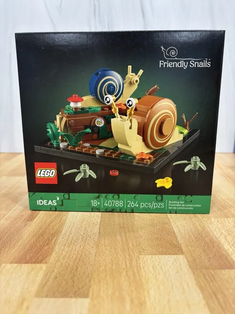 LEGO 40788 Ideas Friendly Snails - Sealed In Box