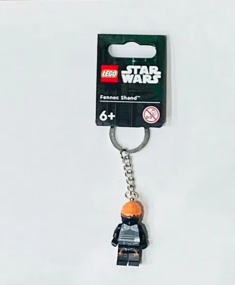 BNWT LEGO Star Wars Fennec Shand Minifigure Keyring 854245 Figure Keychain