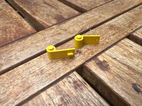 LEGO Yellow doors ref 3821 & 3822 Set 7186/6481/6490/6362/6692/6677/6363