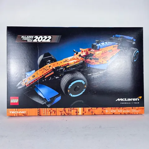 LEGO Technic 42141 McLaren Formula 1 F1 Race Car 1,434 Pcs Set NEW 2022 Retired