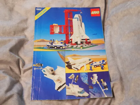 LEGO Legoland 1682 Space Shuttle instructions manual booklet Only