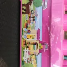  Lego Juniors Pony Farm Retired With Pink Storage Bin 10674