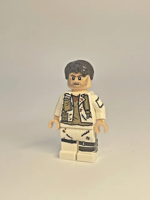 LEGO Orbital Minifigs - Mad Max (White) Pad Printed Custom - New Minifigure