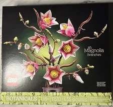 LEGO Botanicals: Magnolia Branches (11510) 435 pcs Brand New Factory Sealed
