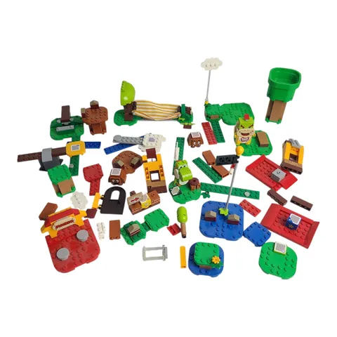 LEGO Nintendo Super Mario Assorted Pieces Lot Bricks Figures Mixed Collection
