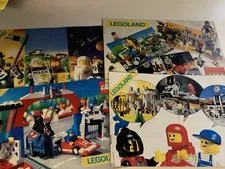 Vintage Lego Catalog Booklets LegoLand City Space Castle lot Of 4 1980s