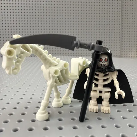 LEGO Fantasy Era Skeleton Warrior 6 Minifigure - Castle cas378