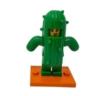 LEGO Series 18 Collectible Minifigure Cactus Girl with Stand - col322