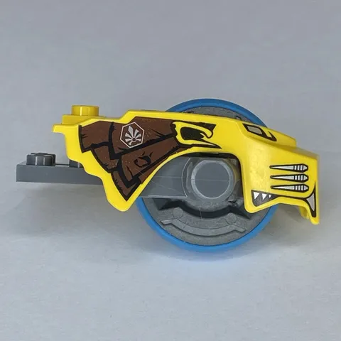 LEGO Legends of Chima Flywheel Lion Speedor Yellow Brown Gold No Rip Cord