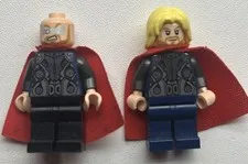 Lot Of 2 Thor Mini-Figures Legos