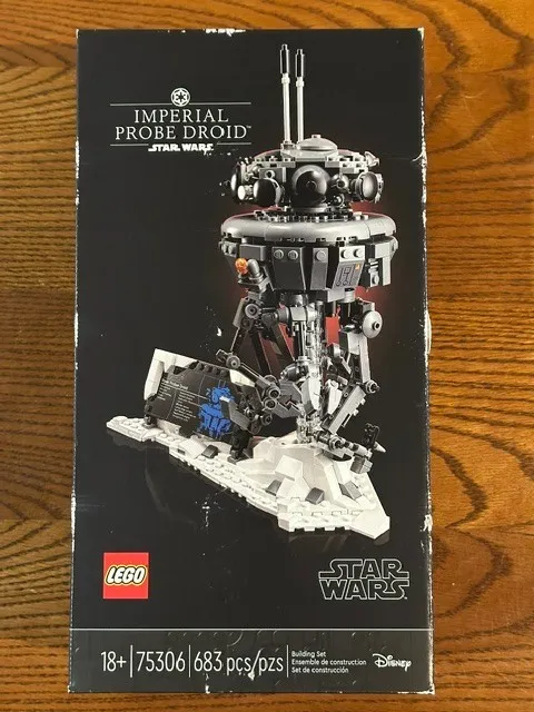 LEGO Star Wars Imperial Probe Droid 75306 Brand New Sealed Retired(Box has wear)