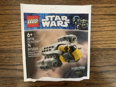 LEGO STAR WARS: RAZOR CREST MINI BUILD MANDALORIAN SHIP SET 30728 NEW / SEALED