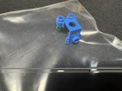 LEGO BLUE Minifigure Jet Pack with Stud On Front - 6931 6952 Classic Space