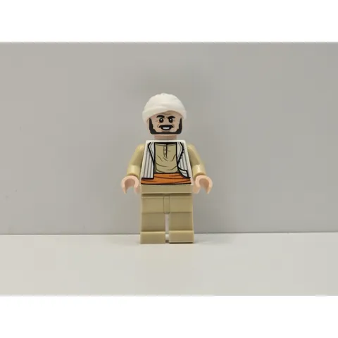 LEGO Indiana Jones Sallah Minifigure iaj051 New Genuine Adventure Figure