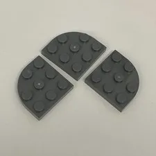 Lego 30357 Dark Gray Replacement Parts Pieces Lot of 3