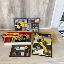 Vintage Lego 8040 Technic Universal Building Set With Box & Manual 1984