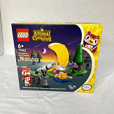 LEGO Animal Crossing Stargazing with Celeste 77053 78pc Customizable 6+