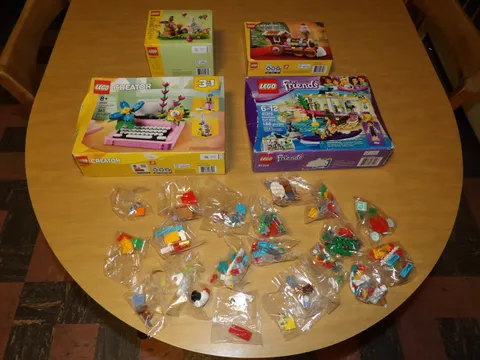 Lot of Brand New Lego Sets 31169 41315 40523 40777 41758 Friends Easter Creator!