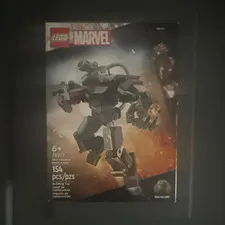 LEGO Marvel War Machine Mech Armor 76277 154pcs Ages 6+ Complete Set