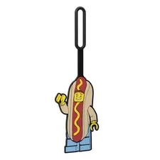 LEGO® Bag Tag Hot Dog Man