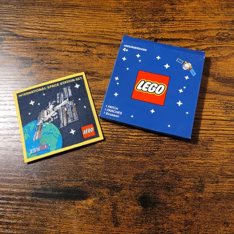 LEGO 5006148 Patch International Space Station ISS Promo VIP 2020 Ufficiale