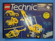 Lego Vintage Technic: 8054 Universal Motor Set - Complete With Box & Inserts