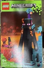 Lego Minecraft the Enderman Tower Complete Building Set Pcs 867 New