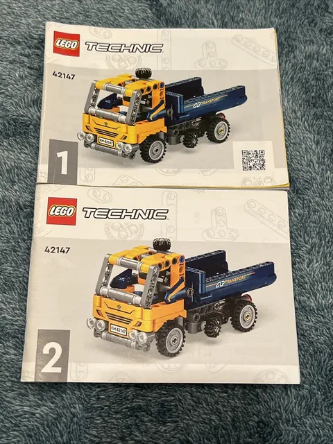 LEGO TECHNIC: Dump Truck (42147) Instruction Manuals Only