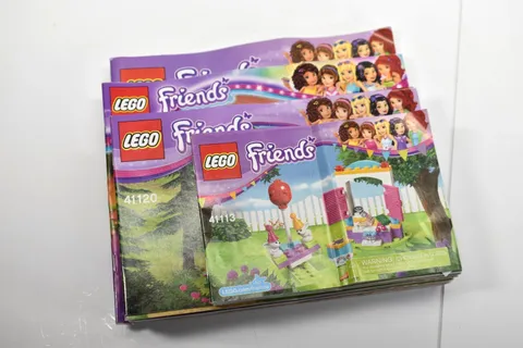 LEGO Friends Instruction Manuals Lot of 24 Genuine Wrapped 2016-2018 No Toys