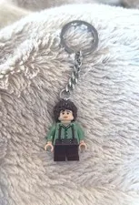 LEGO FRODO BAGGINS LORD OF THE RINGS KEYCHAIN MINI-FIGURE