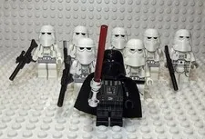 LEGO Star Wars Minifigure Lot sw1106 Darth Vader sw0115 sw0101 Snowtrooper Army