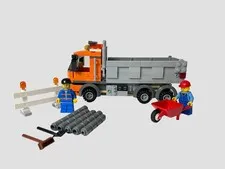 LEGO City 4434 Dump Truck 2012 Retired Complete w/ Minifigs Manual
