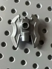 LEGO 11096 Legends of Chima Weapon Axe Head Double Hollow Studs Flat Silver