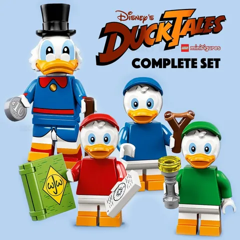 NEW LEGO DUCKTALES Huey Dewey Louie Scrooge McDuck DISNEY SERIES 2 minifig 71024