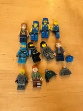LEGO Power Miners Jurassic Atlantis Minifigure Lot