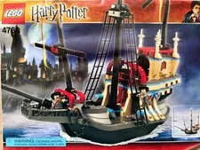 LEGO Harry Potter The Durmstrang Ship 4768 With box and manual 550 pcs Pre-owned