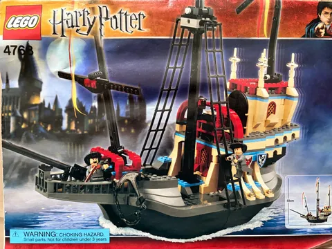LEGO Harry Potter The Durmstrang Ship 4768 With box and manual 550 pcs Pre-owned