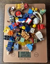 LEGO Minifigures Parts & Accessories Bulk Lot Plastic Polybag 2oz L