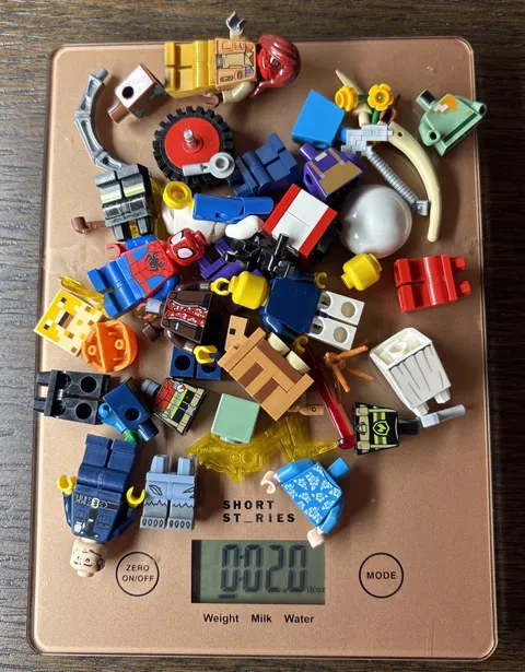 LEGO Minifigures Parts & Accessories Bulk Lot Plastic Polybag 2oz L