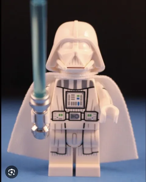 LEGO® Jedi Vader Minifig sw1363 Star Wars White Vader 75389 Dark Falcon W/Cape 