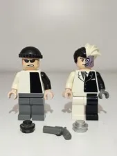 LEGO Batman Bat004 AND Bat006 Two-Face Minifigure and Henchman great condition 