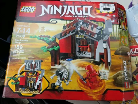 LEGO NINJAGO: Blacksmith Shop #2508 100% Complete With Instructions Box 🙈🙉🙊