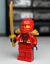 LEGO Ninjago Kai Minifigure Rebooted Armor Scabbard Fire Ninja 891501 njo0119