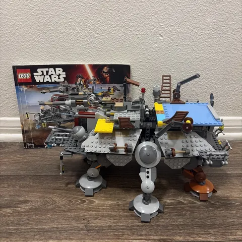 LEGO Star Wars: Captain Rex's AT-TE (75157) Incomplete MANUAL ✅ Box🚫 Minifigs🚫
