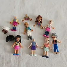 LEGO Friends Mini Figures Lot Assorted Parts And Pieces