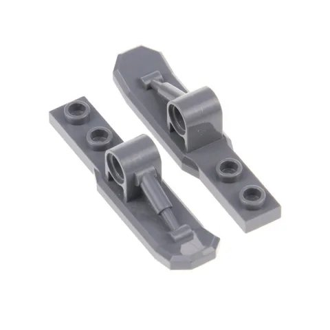 2x LEGO Helicopter Landing Skids 1x6 New Dark Gray Skids 6068029 15540
