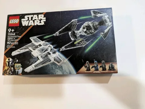 LEGO Star Wars Mandalorian Fang Fighter vs TIE Interceptor 75348 Sealed